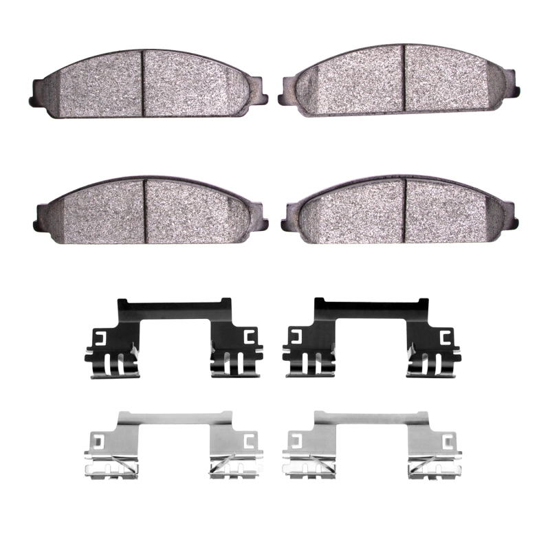 Ford Freestyle Brake Pads - Front - R1 Concepts - Semi Met Pads - `05-`09